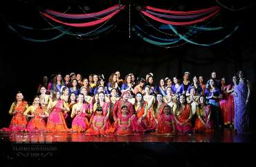 Presentación de danzas de la India